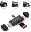 📱 cococka 3-in-1 usb 2.0 memory card reader otg adapter for pc/laptop/smart phones/tablets with micro sd card reader capability logo
