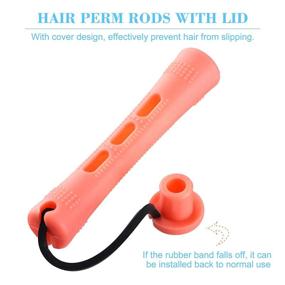 img 2 attached to Non Slip Rollers Plastic Hairdressing Supplies