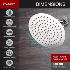 img 2 attached to AMAZING FORCE Ultra Thin Shower AF056000CP