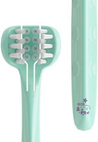img 3 attached to 👶 Babyease Ultra Soft 3-Sided Toothbrush: The Ultimate Training Tool for Baby and Toddler Dental Care