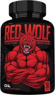red wolf testosterone booster men sports nutrition logo