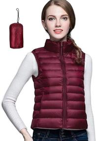 img 1 attached to Lightweight Quilted Collar Jacket Purple Women's Clothing