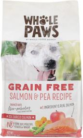 img 4 attached to Premium Whole Paws Dog Grain Free Salmon & Peas Recipe - 64 OZ