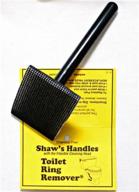 🚽 effortlessly eliminate toilet rings with shaw's handle flexible cleaning tool - a game-changer in bathroom cleaning! logo