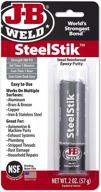 ⚒️ j-b weld 8267 steelstik epoxy putty stick - steel reinforced - 2 oz.: strong and durable logo