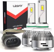 💡 лампочки для led-противотуманных фар lasfit н10/9140/9145 - 60 вт, 6000 люмен, 6000k, вставьте и играйте логотип