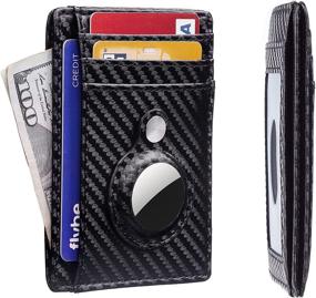 img 3 attached to 💼 Sleek Hawanik Wallet Holder: Must-Have Slim Minimalist Men's Accessory