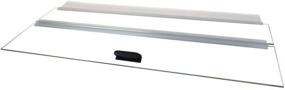 img 2 attached to 🐠 H2Pro 24" Glass Canopy for 15/20/55-Gallon Aquarium Fish Tank: Premium design and dimensions (23.07 x 11.69 x 0.16in)