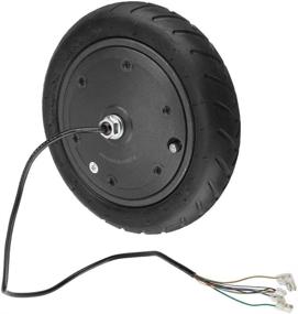 img 3 attached to 🛴 Enhance Your Xiaomi M365 Electric Scooter with 250W Motor Wheel Tire: AntiSkidding, Shock Absorber, Pneumatic EScooter Wheel Replacement