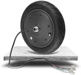 img 1 attached to 🛴 Enhance Your Xiaomi M365 Electric Scooter with 250W Motor Wheel Tire: AntiSkidding, Shock Absorber, Pneumatic EScooter Wheel Replacement