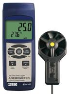 reed instruments sd 4207 thermo anemometer temperature logo