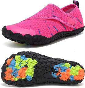 img 3 attached to 👟 CIOR Kids Water Shoes - Aqua Athletic Sneakers Lightweight Sport Shoes for Boys & Girls (Toddler/Little Kid/Big Kid)