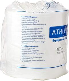 img 3 attached to Athletix Fitness Equipment Cleaning Wipes (4 Rolls/CSE, 900 Wipes/Roll, 3600 Wipes Per Order) - Enhance Your Gym Equipment Hygiene