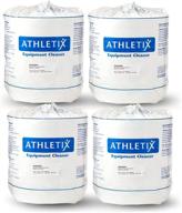 athletix fitness equipment cleaning wipes (4 rolls/cse, 900 wipes/roll, 3600 wipes per order) - enhance your gym equipment hygiene logo