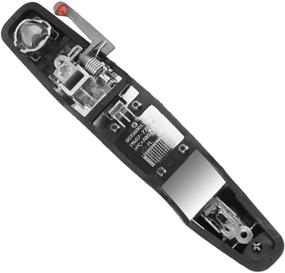 img 1 attached to Замена внешней дверной ручки передней левой стороны для Chevy Silverado 1500, 2500, Avalanche, Suburban, Tahoe, Cadillac Escalade, GMC Sierra, Yukon XL 2007-2013 годов выпуска - отделка хромом (часть № 80546)