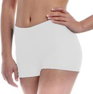 💃 b dancewear women's dance shorts - adult sizes | versatile trunks, briefs, performance bottoms, and underpants logo