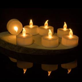 img 2 attached to Realistic Flameless Candles Flickering Unscented