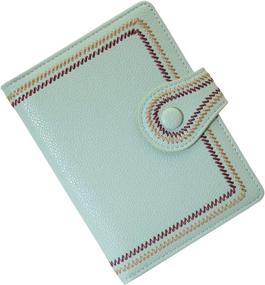 img 4 attached to Belsmi Passport Personalized Blocking Leather Travel Accessories for Passport Covers