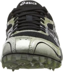 img 3 attached to ASICS Hyper Track Onyx Silver Men's Shoes: Lightweight, Dynamic Performance Footwear