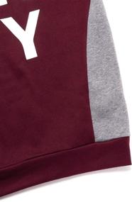 img 2 attached to 👕 DKNY Boys' Fleece Pullover Sweatshirt with Pockets - Fashion Hoodies & Sweatshirts