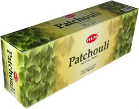 img 1 attached to 🌿 Hem Patchouli 100 Incense Sticks - 5 Packs of 20 Sticks