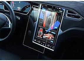 img 2 attached to Лобовое стекло LFOTPP для Tesla 2012-2017 с защитным покрытием из закаленного стекла.