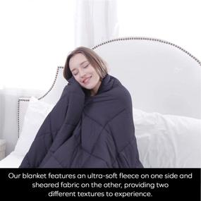 img 3 attached to Boston Linen Company Weighted Blanket