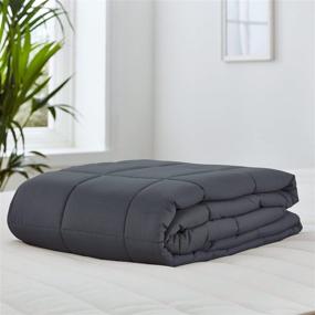 img 4 attached to Boston Linen Company Weighted Blanket