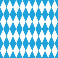 🎉 beistle 52084 oktoberfest party backdrop, 4' x 30', blue/white logo