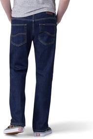 img 2 attached to 👖 LEE Proof Straight Black Husky Boys' Jeans: Durable and Stylish Clothing