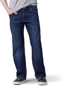 img 4 attached to 👖 LEE Proof Straight Black Husky Boys' Jeans: Durable and Stylish Clothing