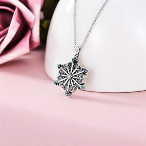 img 3 attached to 🌻 Sunflower Locket Necklace in 925 Sterling Silver for Women - Holds Pictures, with Sunflower, Bee, and Butterfly Pendant - Symbolizes Sunshine and Beauty