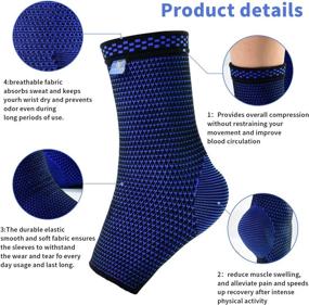 img 3 attached to 🦶 Ankle Support for Technology-Related Compression Tendonitis Pain