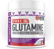 glutamine ultimate restoration breakdown unflavored sports nutrition logo