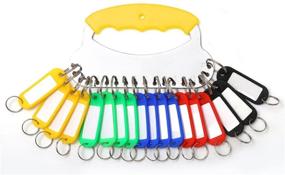 img 4 attached to Lancher Management Organizer Keychain Assortment