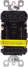 img 2 attached to Leviton GFNL2 W SmartlockPro Tamper Resistant Receptacle: Safety & Convenience Combined