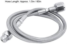 img 3 attached to 🥤 1.5m / 60 Inch External Hose for Soda Stream Soda Club Adapter Kit - CGA320 Connection | Not Suitable for Liquids (TR21-4W21.8-14)