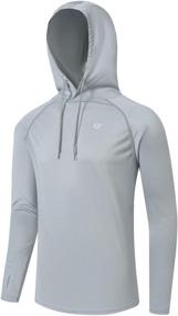 img 2 attached to Men's Active Clothing with 🏃 Thumbholes for Enhanced Athletic Performance and Protection