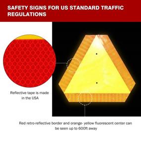 img 2 attached to 🚧 Slow Moving Vehicle Safety Sign for Enhanced Occupational Health & Safety – Product for Improved Safety Measures