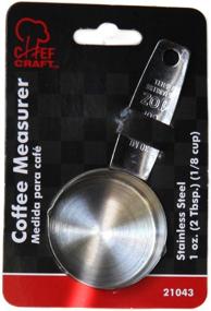 img 1 attached to ☕ Chef Craft Select Coffee Measurer: Accurately Measure 2 tbsp with 4-inch Stainless Steel Spoon