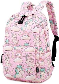 img 3 attached to 🦄 Abshoo Lightweight Bookbags Unicorn Backpacks: Fun and Functional Kids' Backpacks