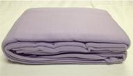 💜 luxurious lilac (lavender) polar fleece massage table blanket: ultimate comfort and style! logo