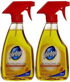 img 2 attached to 🍊 Pledge Revitalizing Oil: Natural Orange Oil, 16 Fl Oz (Pack of 2) – Effective Furniture Care Solution