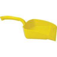 🧹 vikan 56606 yellow dust pan, polypropylene, 13-25/64": reliable cleaning essential in vibrant yellow logo
