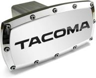 π carbeyondstore engraved billet aluminum toyota tacoma tow hitch cover logo