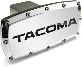 img 2 attached to 🚗 CarBeyondStore Engraved Billet Aluminum Toyota Tacoma Tow Hitch Cover