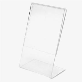 img 2 attached to 🖼️ Snap 5x7 Clear Acrylic Self Standing Frame Set - Pack of 12 (Model 8001H10C)