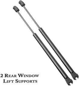 img 1 attached to 🚗 6607 Strut Gas Springs Shocks for 2005-2013 Nissan Pathfinder - Set of 2 Lift Supports for Rear Window Glass