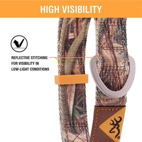 img 1 attached to 🐾 Browning Classic Webbing Pet Collar: Discover a Wide Range of Vibrant Solid Colors and Trendy Camo Patterns