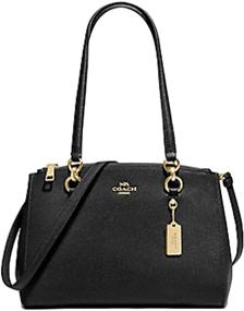 img 4 attached to Signature Leather Carryall Shoulder Crossbody Women's Handbags & Wallets